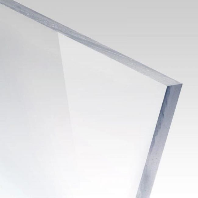 1.0mm 88% Transmittance Clear Perspex Sheet