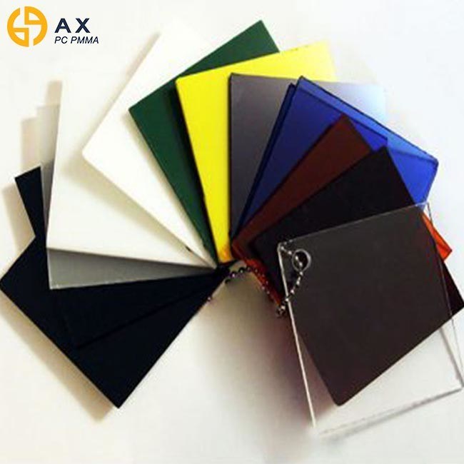 ANXIN High quality and inexpensive plastic colour GPPS sheet With ISO Certification rockwell