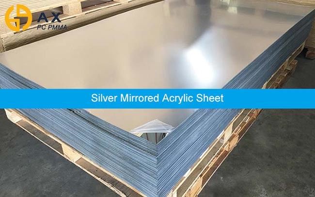 Silver Flexible 1220x1830mm Acrylic Mirror Sheet