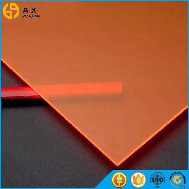 ANXIN  Colored Translucent Cast Acrylic/PMMA/Perspex/Plexiglass Acrylic Sheet
