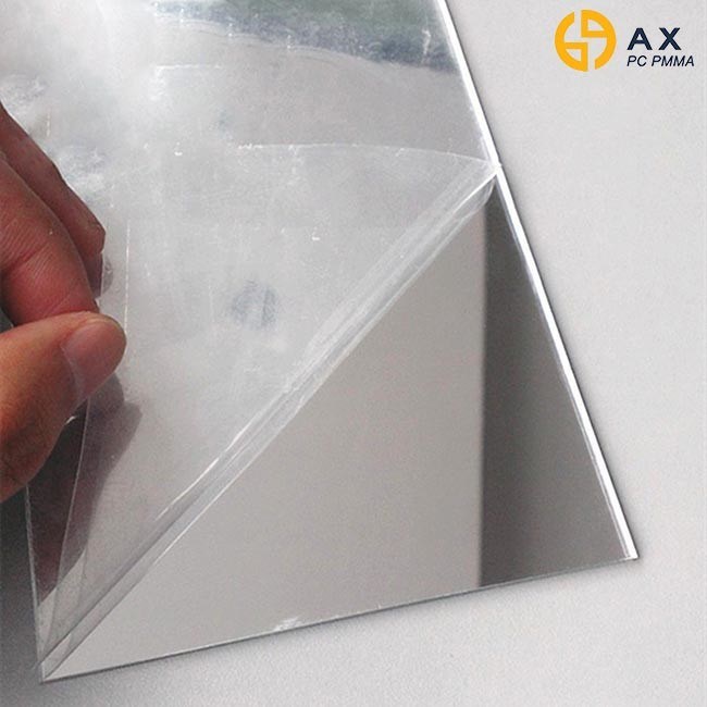 A4 1mm Rose Gold 1.2g/Cm3 Plastic Acrylic Sheet