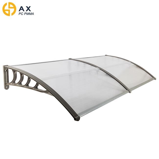 ISO9001 Rainbow Canopy Polycarbonate Roofing Sheet