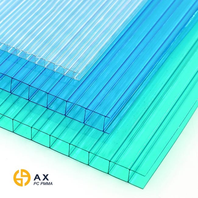 6000mm Length 20mm Polycarbonate Hollow Sheet