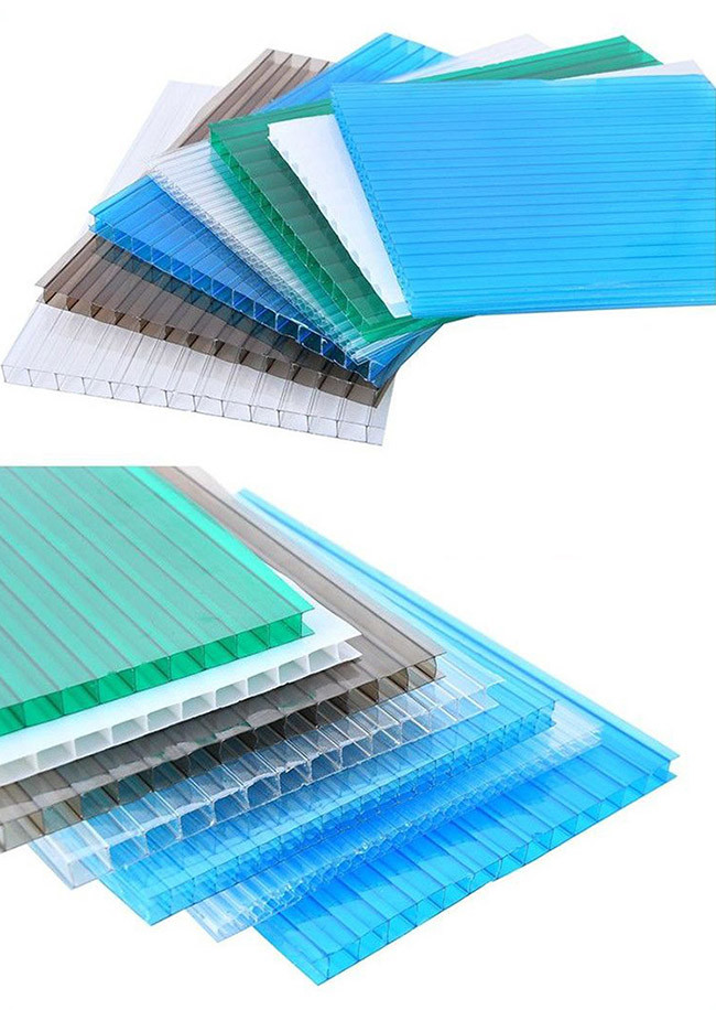 Scratch Resistant 3mm Clear Multiwall Polycarbonate Sheet