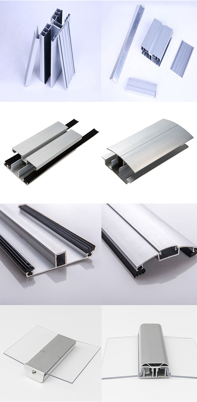 Heat Resistant Blue 4mm Polycarbonate F Profile