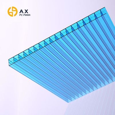 Twin Wall Transparent Polycarbonate Hollow Sheet