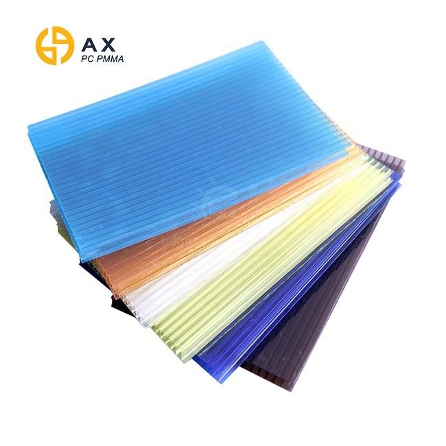 Scratch Resistant 3mm Clear Multiwall Polycarbonate Sheet