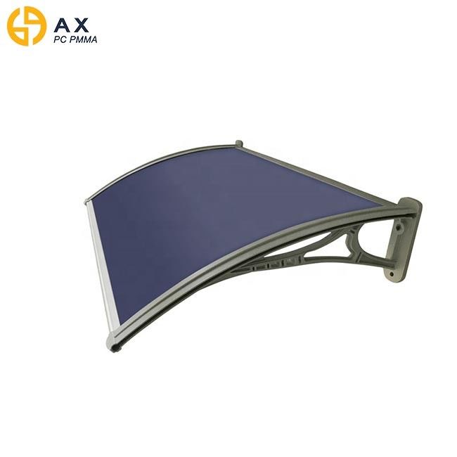 Anti UV 800*1000mm Polycarbonate Door Canopy