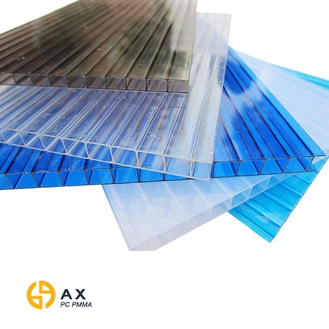 11800mm Length Four Wall Polycarbonate Hollow Sheet