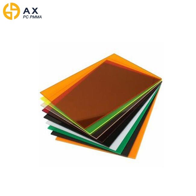 ISO9001 2000*2300mm Colored Plexiglass Sheet