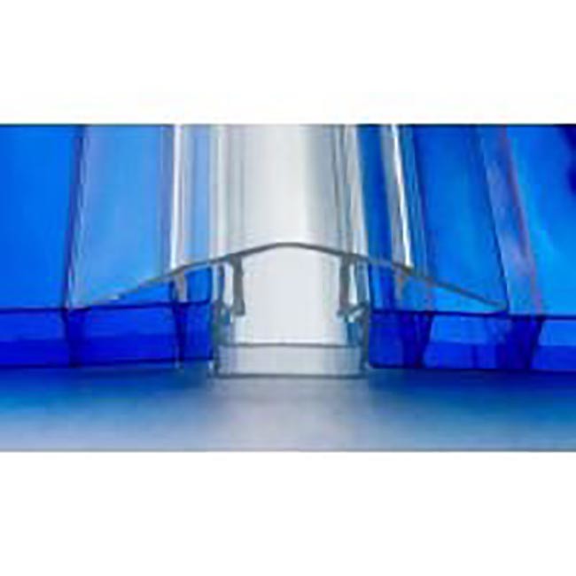 Heat Resistant Blue 4mm Polycarbonate F Profile