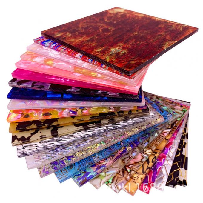 High Density Pearl Cast Patterned Acrylic Sheet 8x4 Perspex OEM